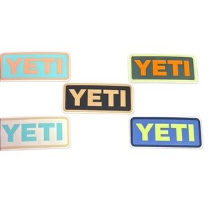 🔥Yeti Logo Sticker Collection (5 pk)